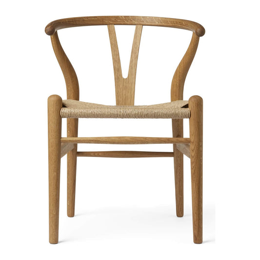 Carl Hansen CH24 Child Wishbone Chair – eik olje, naturfarget papirgarn
