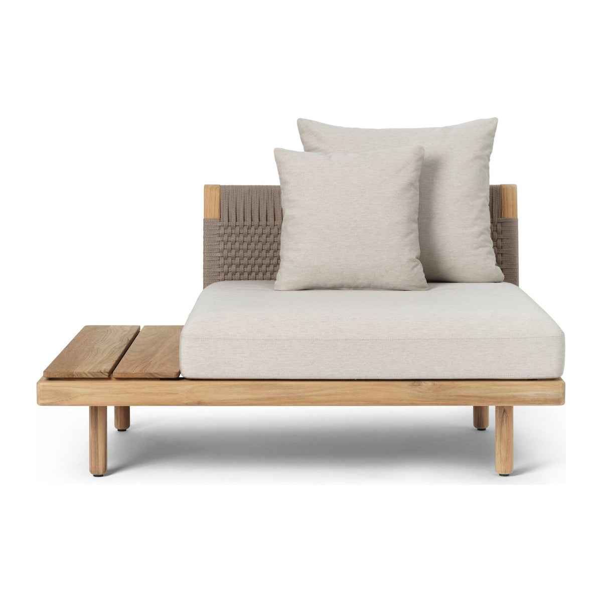 Carl Hansen E520 Embrace Outdoor loungemodul med lav rygg og sidebord