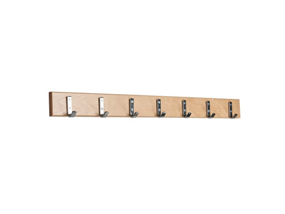 Essem Design Kroklist 1 knaggrekke – krom kroker. Velg farge og lengde.