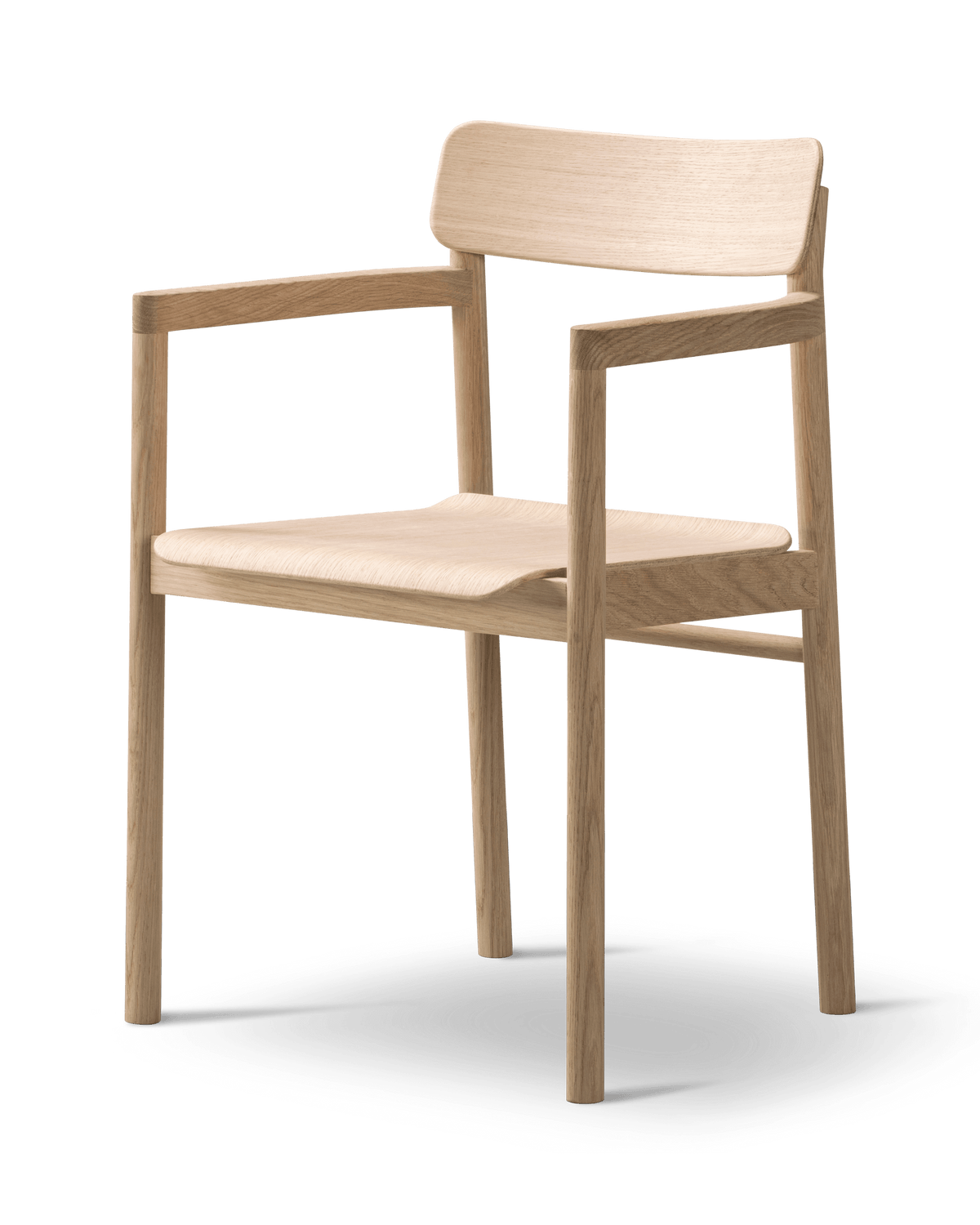Fredericia Post Armchair tresete. Velg treverk
