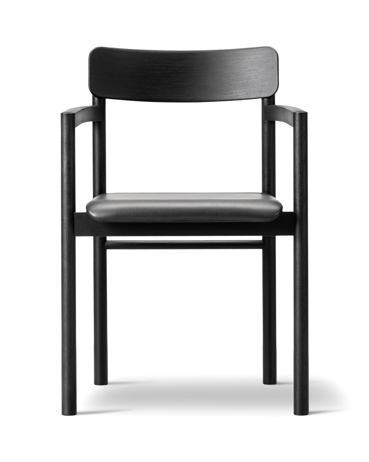 Fredericia Post Armchair setepolstret. Velg tekstil og treverk.