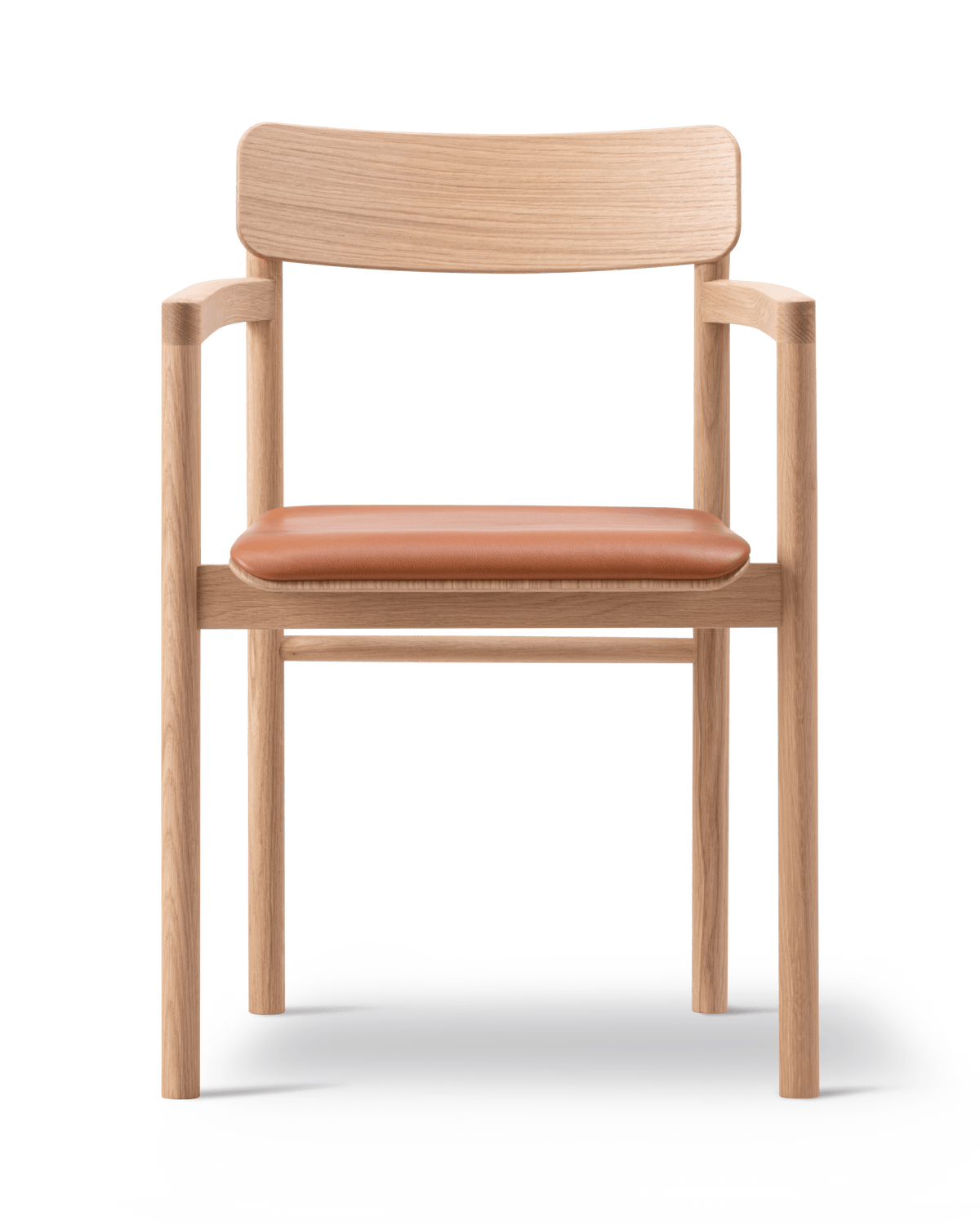 Fredericia Post Armchair setepolstret. Velg tekstil og treverk.