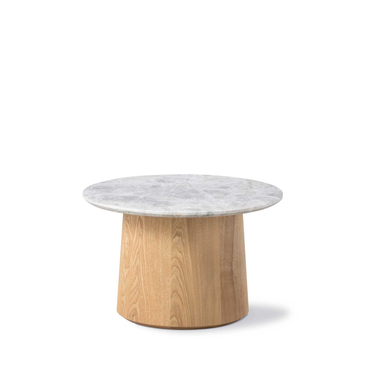 Fredericia Niveau Coffee Table Ø45 cm. Velg treverk og bordplate
