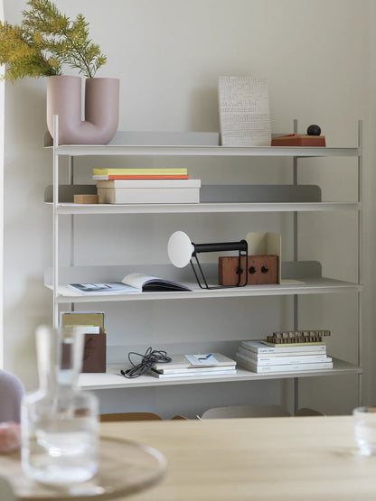Muuto Compile hyllesystem, ferdige konfigurasjoner. Velg konfigurasjon og farge