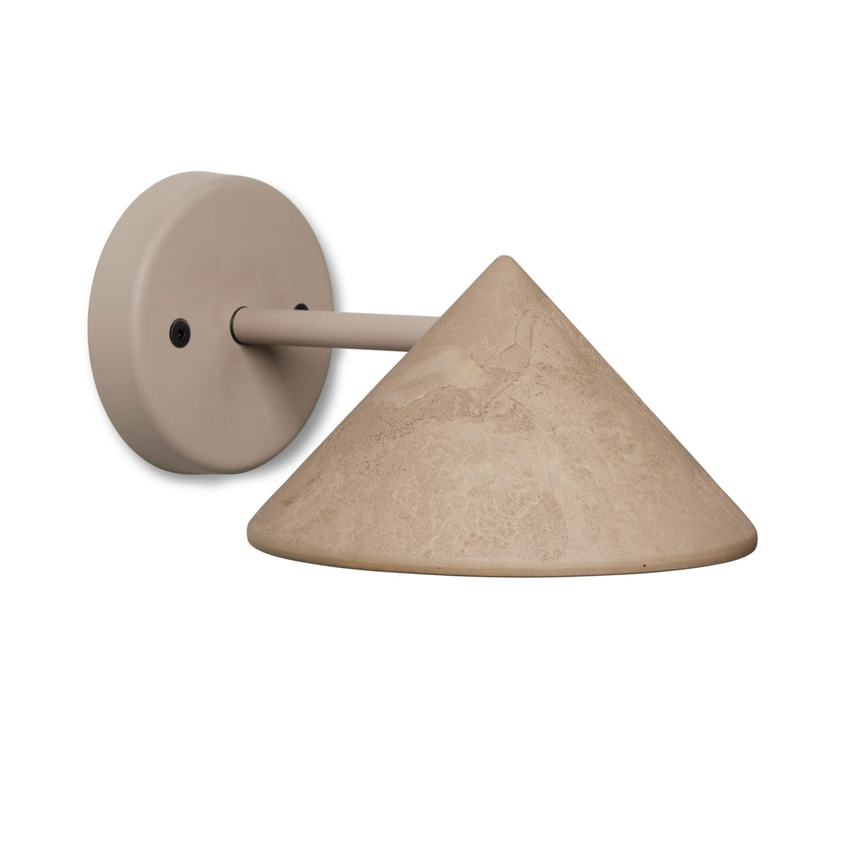 Mater Terra vegglampe for fast montering. Velg farge