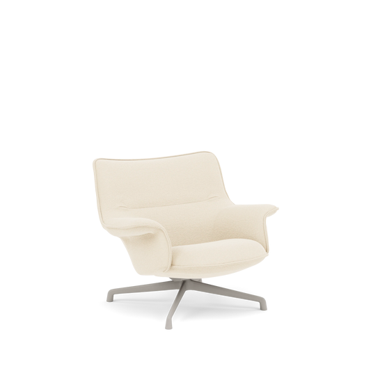 Muuto Doze lenestol lav rygg, svingbar fot. Velg tekstil