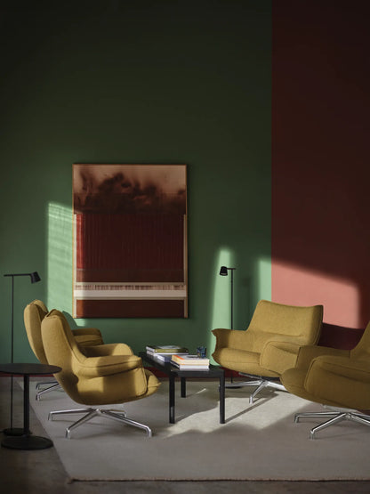 Muuto Doze lenestol lav rygg, svingbar fot. Velg tekstil