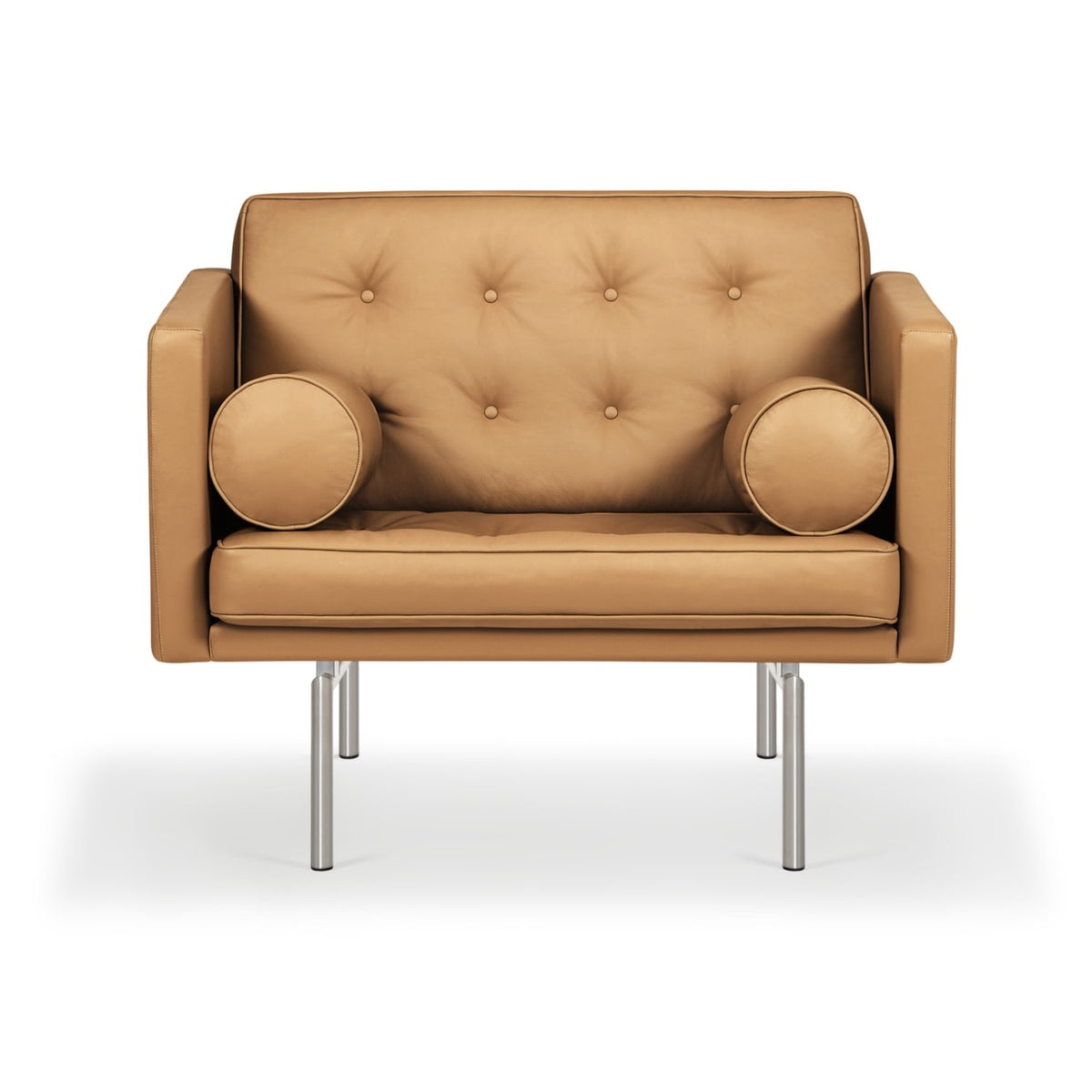 DUX Ritzy lenestol, Naturale skinn Camel