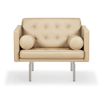 DUX Ritzy lenestol, Naturale skinn Perle