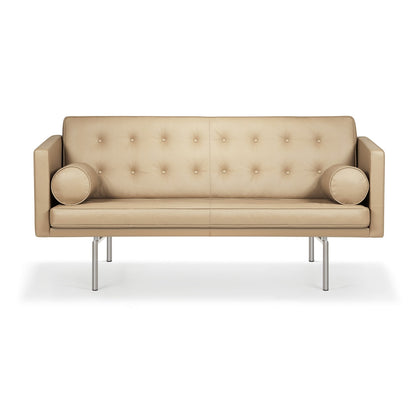 DUX Ritzy 2-seter sofa, Naturale skinn Perle