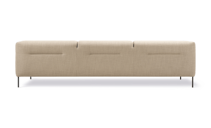 Fredericia Konami Sofa 277 cm, 3-seter. Velg tekstil og understell
