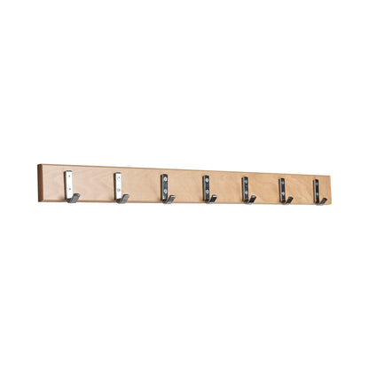 Essem Design Kroklist 1 knaggrekke – krom kroker. Velg farge og lengde.