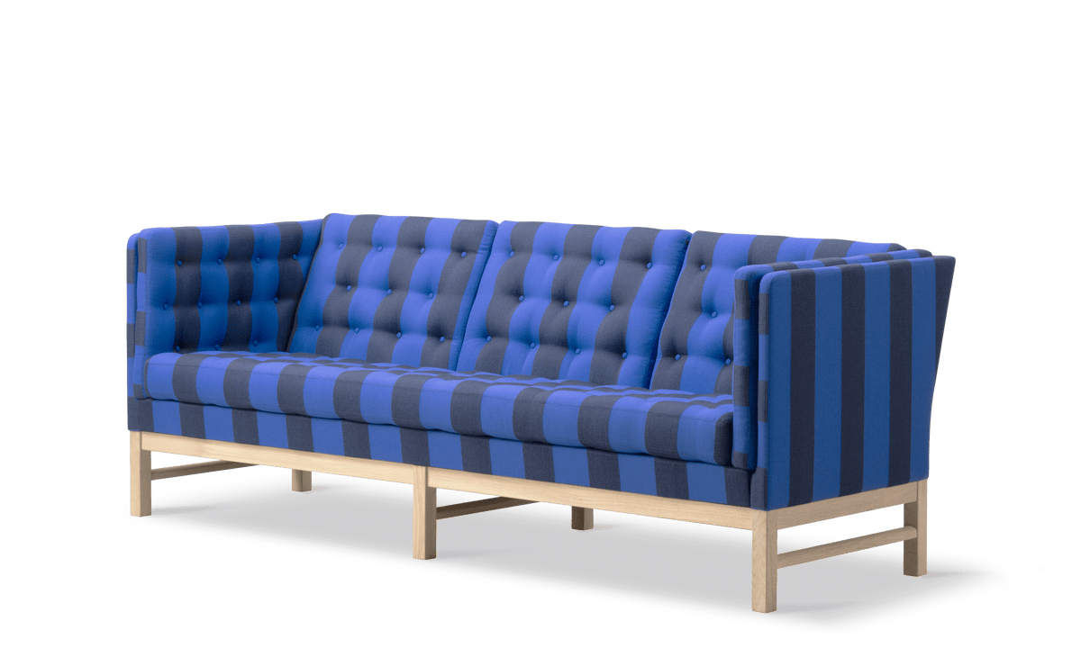 Fredericia EJ315 Sofa 210 cm, 3-seter. Velg tekstil og treverk