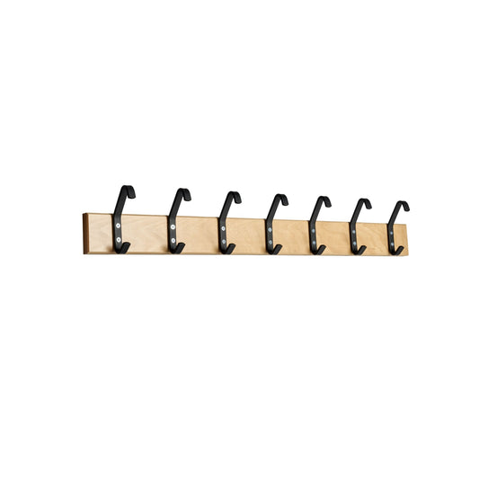 Essem Design Kroklist 2 knaggrekke – sorte kroker
