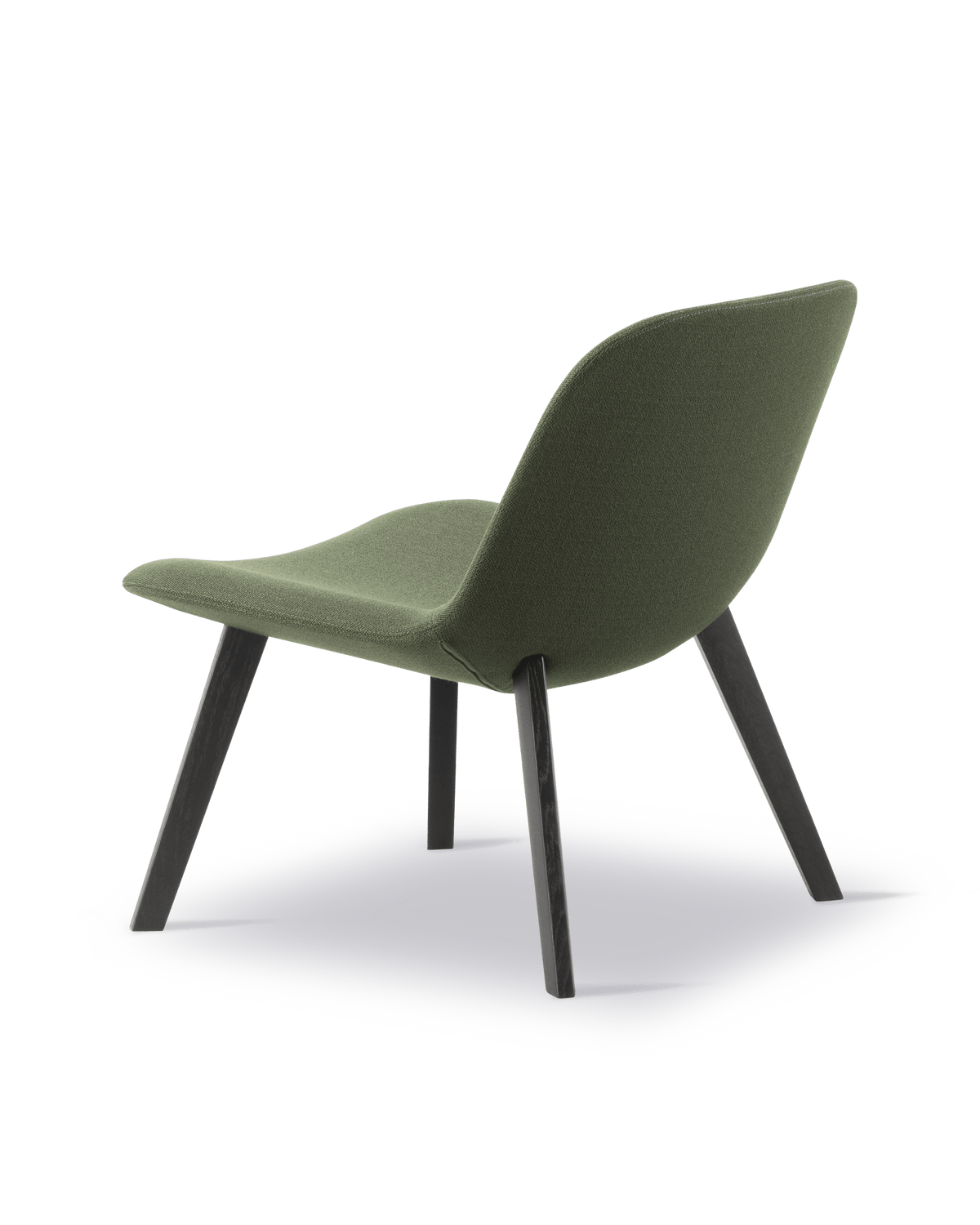 Fredericia Eyes Lounge Wood Chair trestell. Velg tekstil og treverk