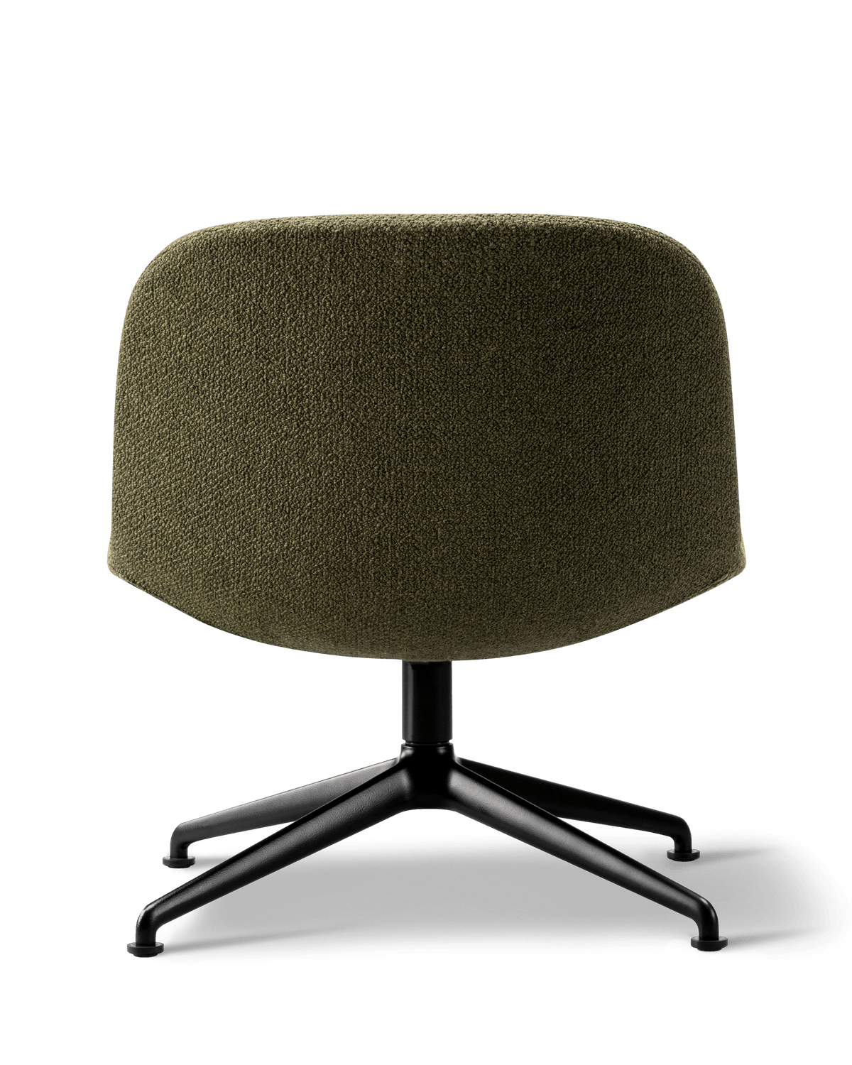 Fredericia Eyes Lounge Swivel Chair dreiefot. Velg tekstil og understell