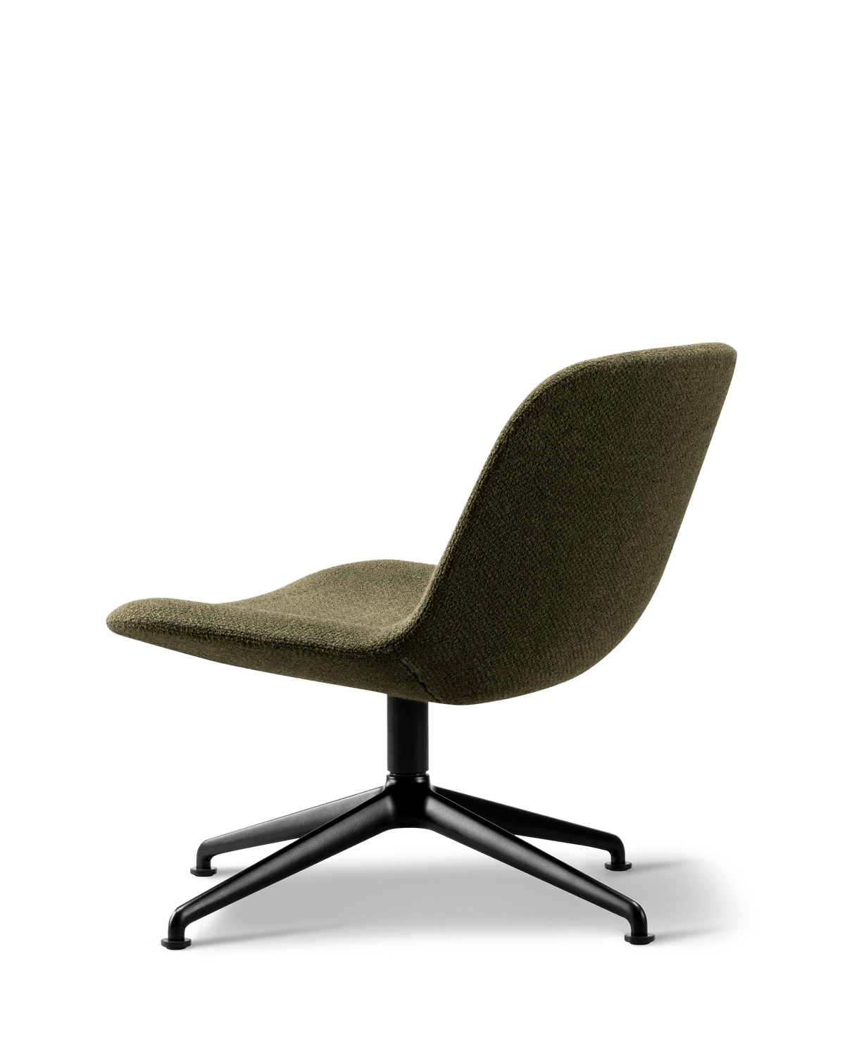 Fredericia Eyes Lounge Swivel Chair dreiefot. Velg tekstil og understell