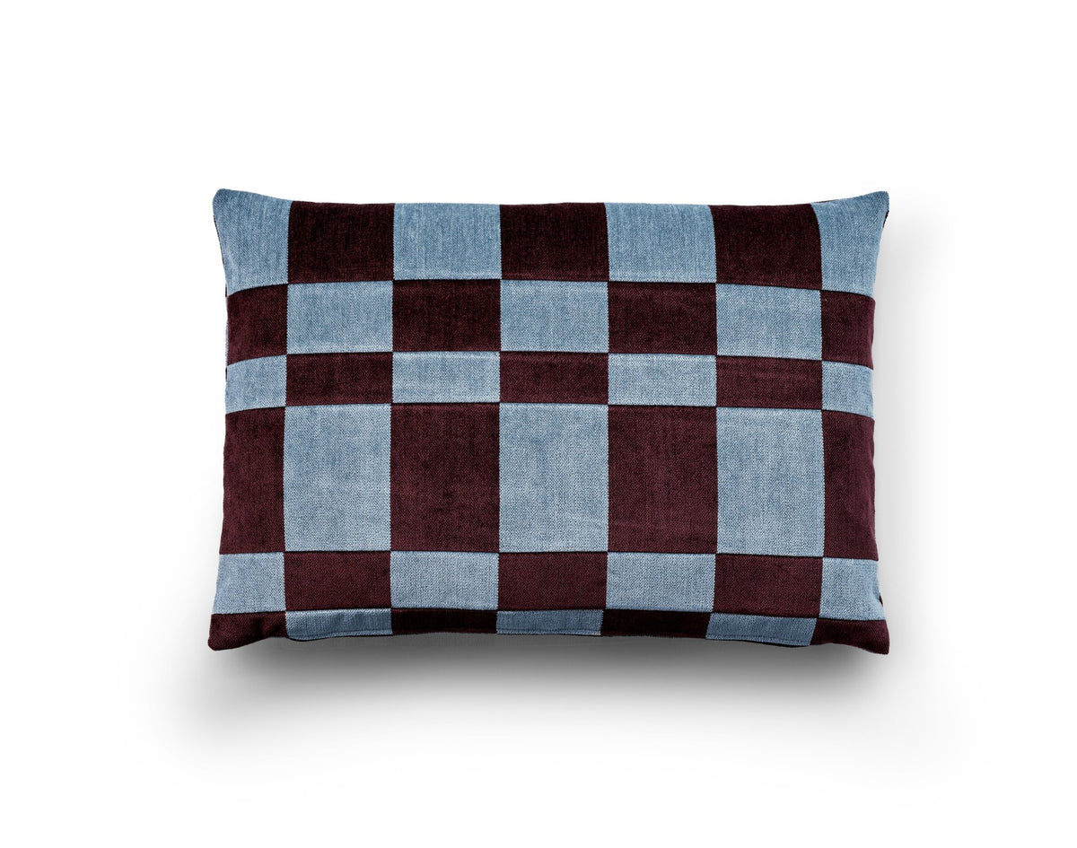 Eilersen Pyjamas pyntepute Luna 40 x 60 cm – H06 – lyseblå / mørkebrun