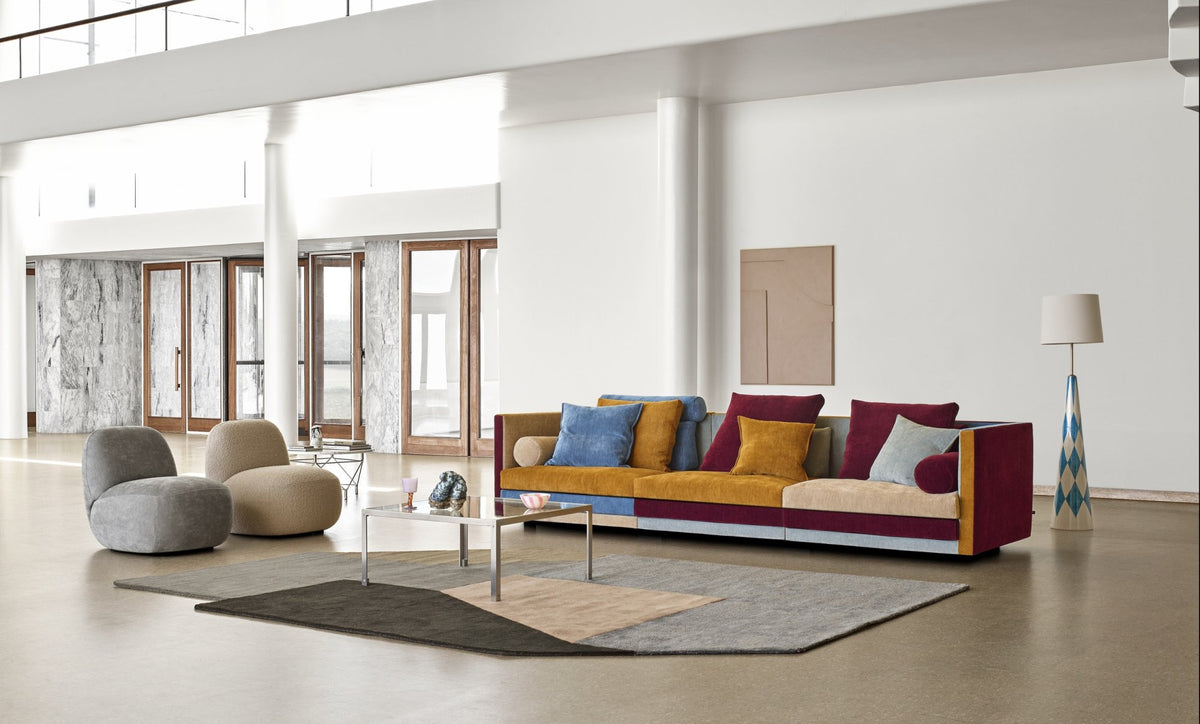 Eilersen Cocoon multicolour modulsofa – miljøbilde