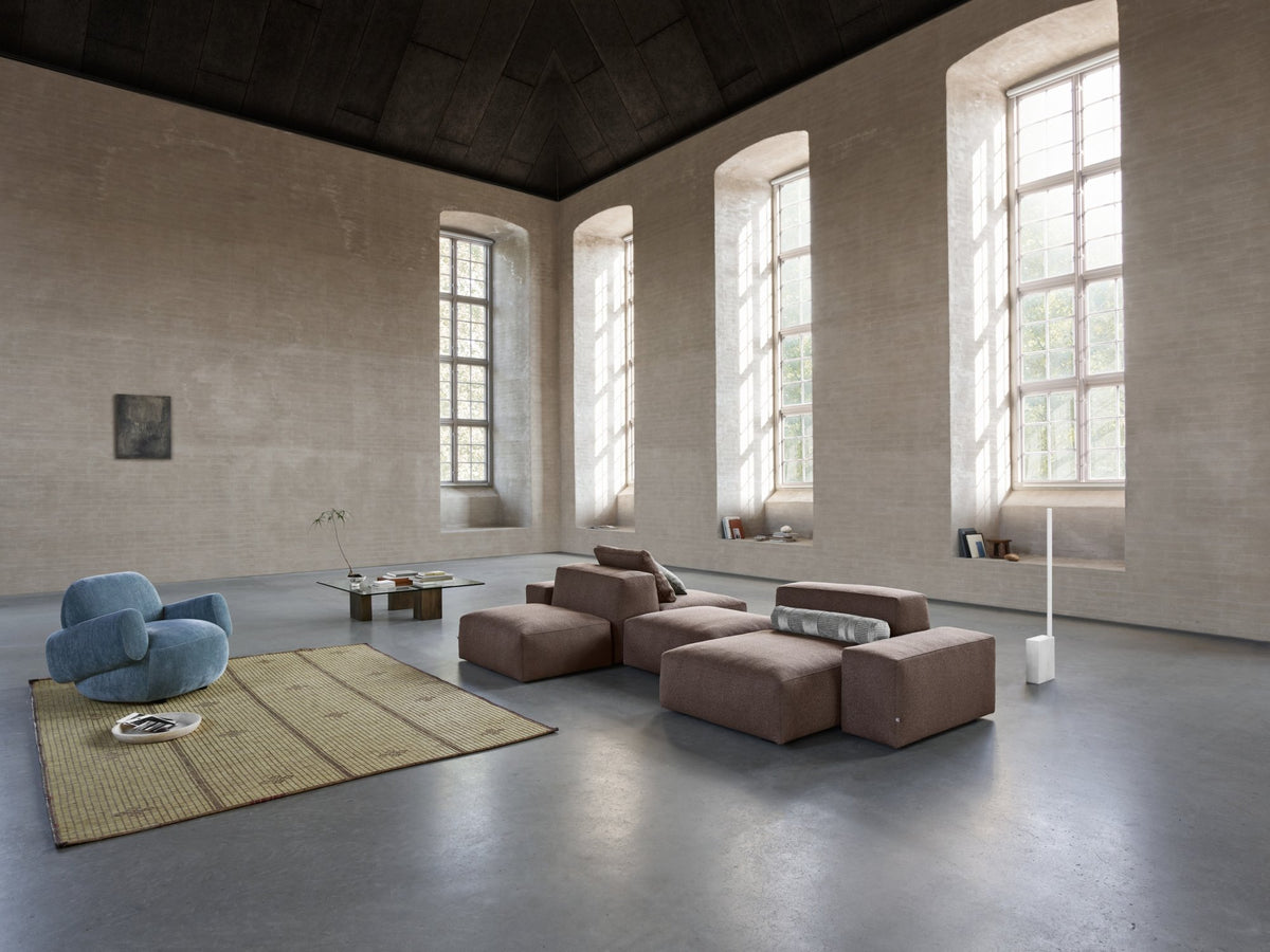 Eilersen Bure Plain modulsofa – duntopp – miljøbilde