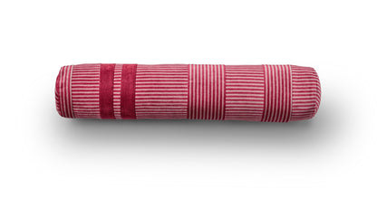 Eilersen Pyjamas pølsepute Gale Ø15 x 74 cm – P02/S12 – rød / rosa