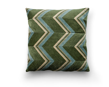Eilersen Pyjamas pyntepute Blaze 50 x 50 cm – R07 – grønn / lyseblå