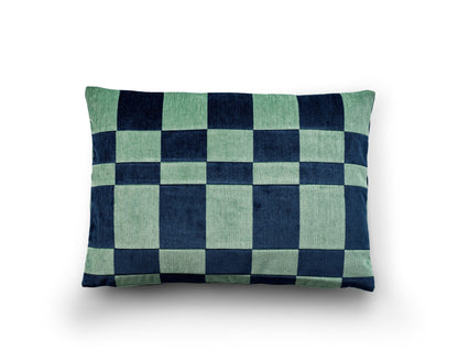 Eilersen Pyjamas pyntepute Luna 40 x 60 cm – H04 – mintgrønn / marine