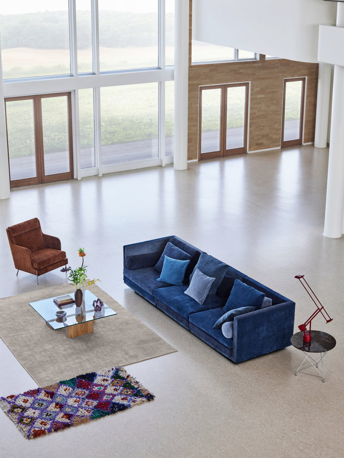 Eilersen Cocoon multicolour modulsofa – miljøbilde
