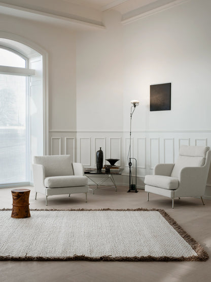 Eilersen Funen lenestol og sofa – skumsete, dunrygg – miljøbilde