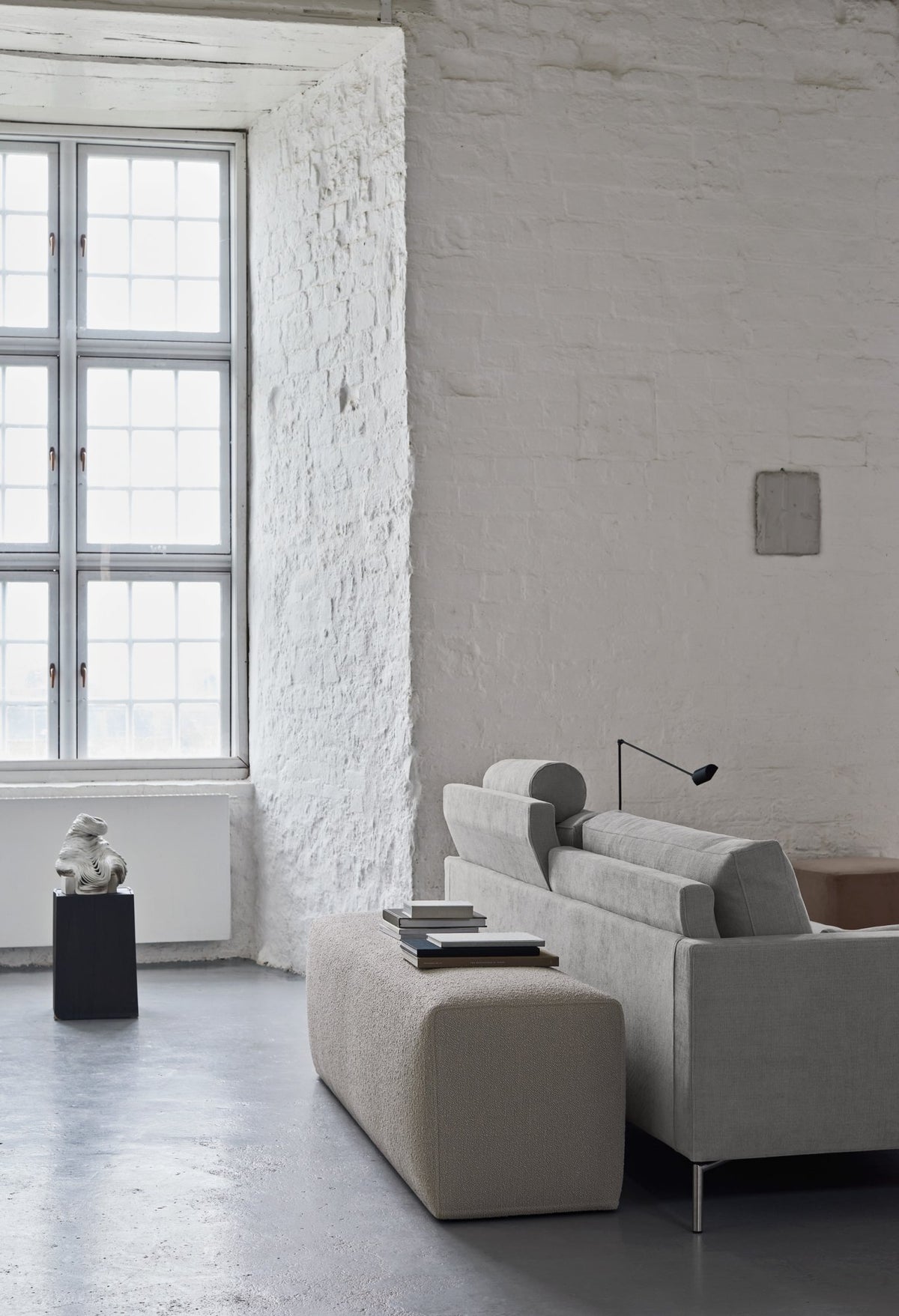 Eilersen Great Lift sofa – dunrygg med skumkjerne – detaljbilde