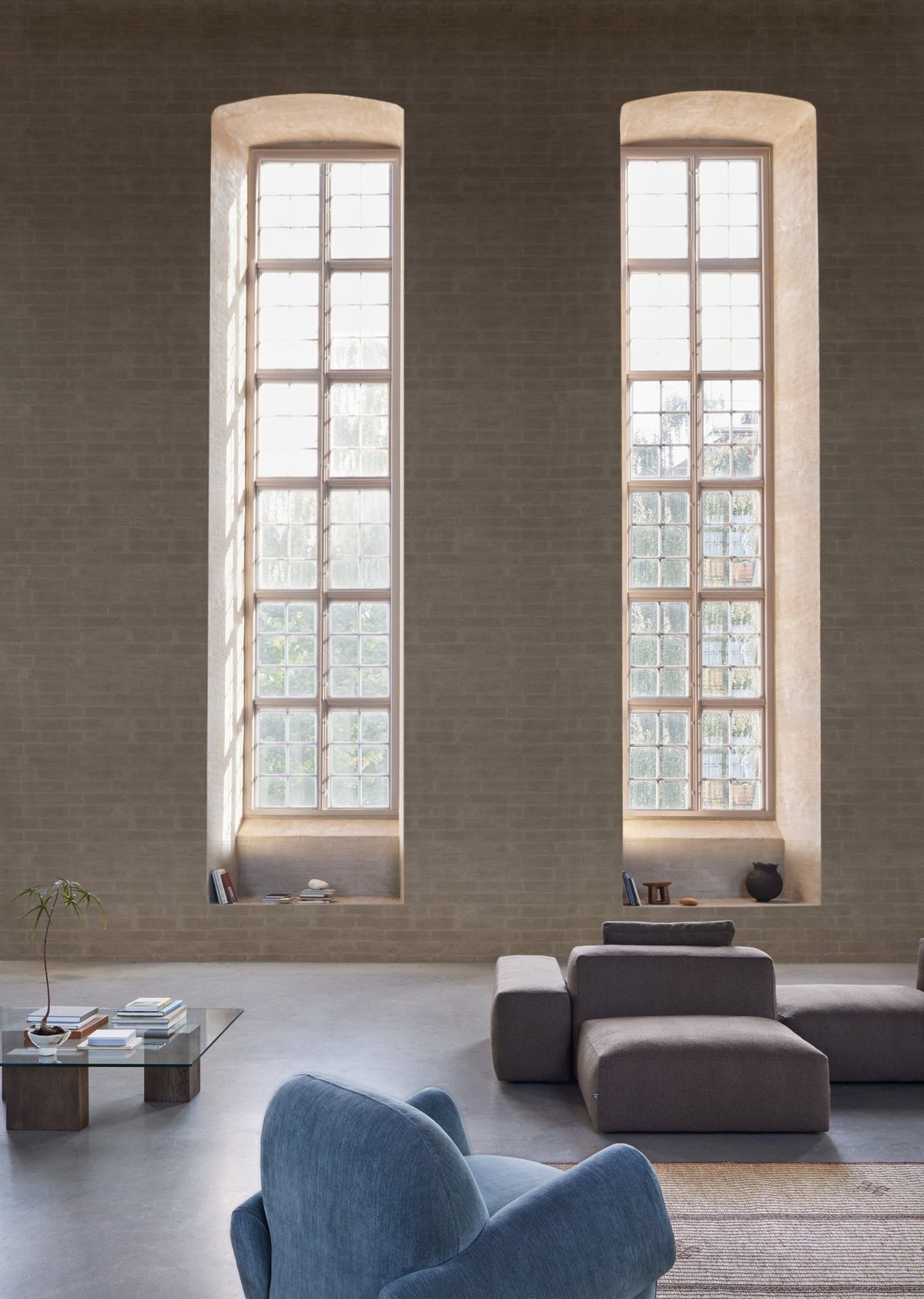 Eilersen Bure Plain modulsofa – duntopp – miljøbilde