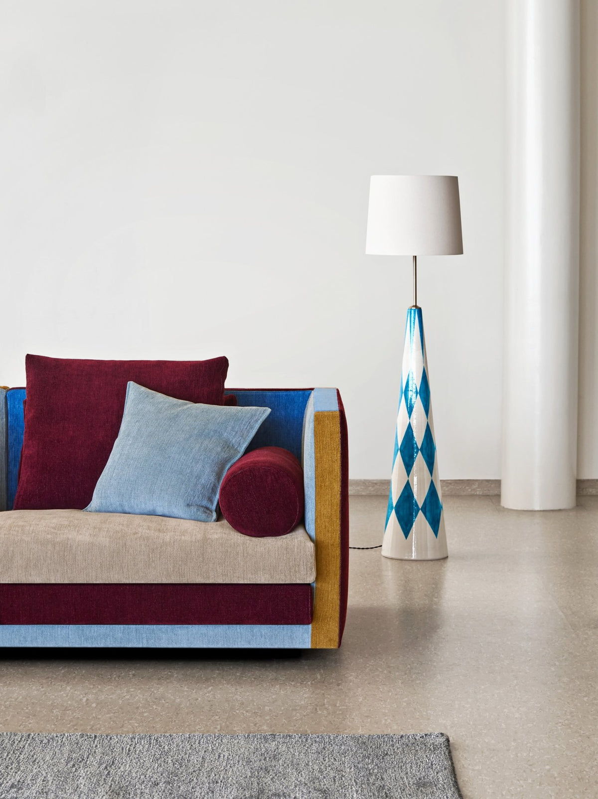 Eilersen Cocoon multicolour modulsofa – detaljbilde