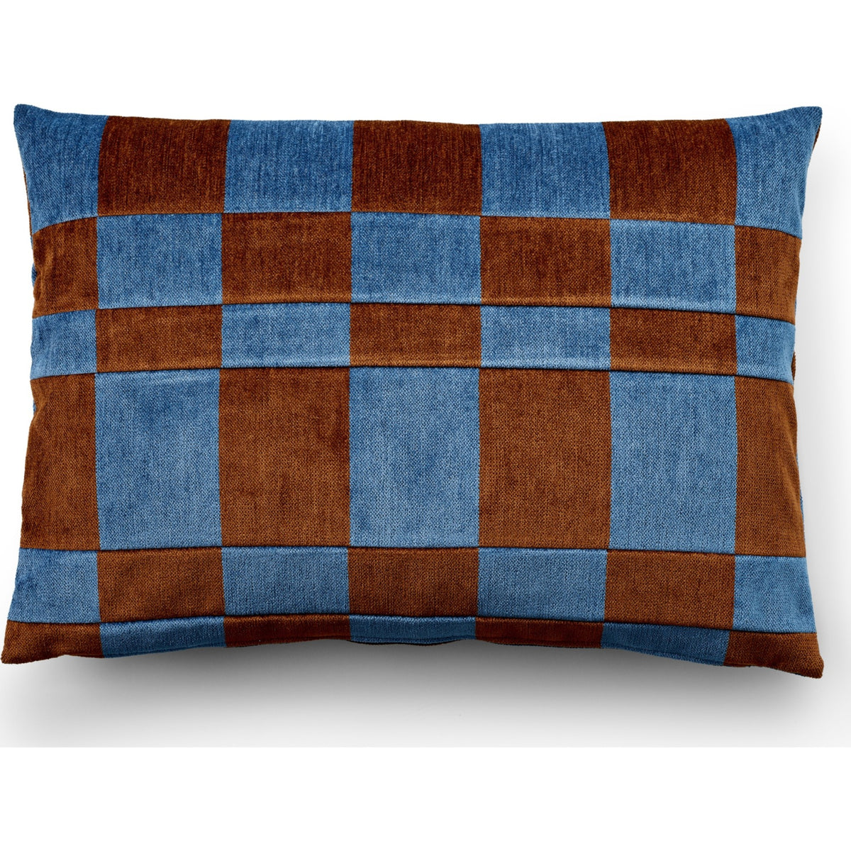 Eilersen Pyjamas pyntepute Luna 40 x 60 cm – H01 – blå / konjakk