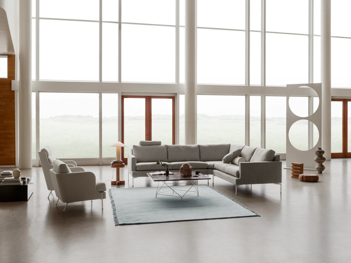 Eilersen Loft sofa – duntopp sete, dunrygg med skumkjerne – miljøbilde
