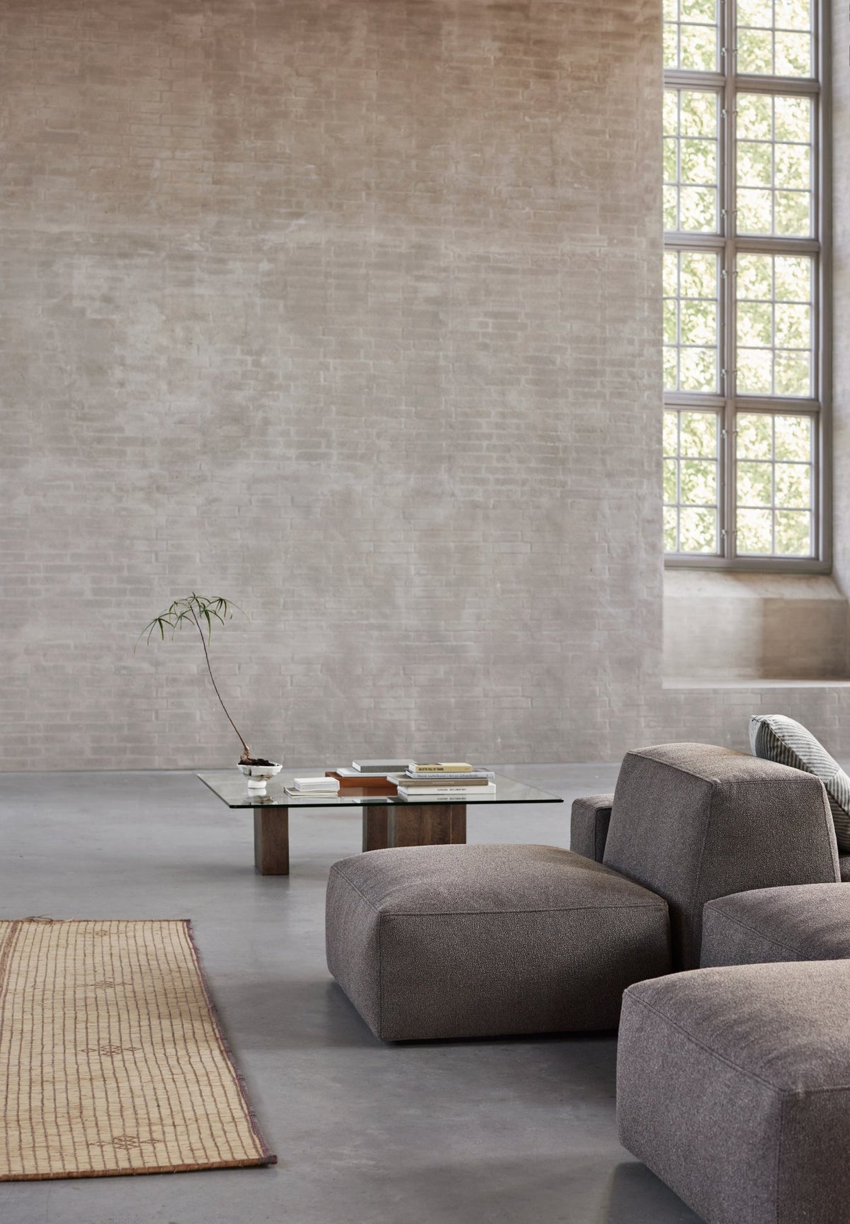 Eilersen Bure Plain modulsofa – skum – miljøbilde