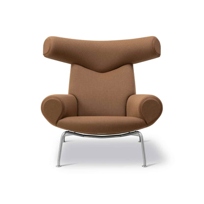 Fredericia Wegner Ox Chair lenestol. Velg tekstil og understell