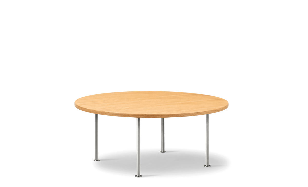 Fredericia Wegner Ox Table Ø100 cm. Velg understell og treverk