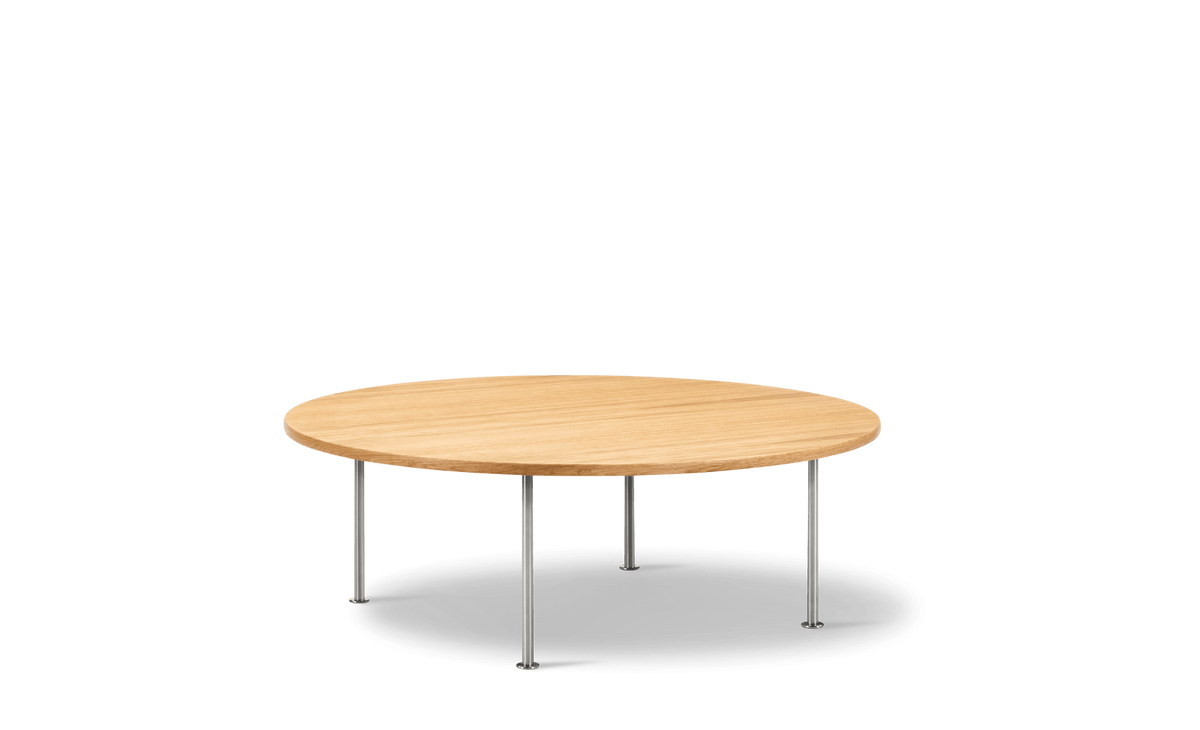 Fredericia Wegner Ox Table Ø120 cm. Velg understell og treverk