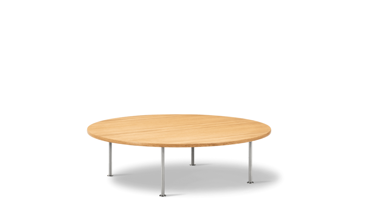 Fredericia Wegner Ox Table Ø120 cm. Velg understell og treverk
