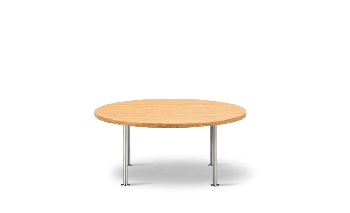 Fredericia Wegner Ox Table Ø80 cm. Velg understell og treverk