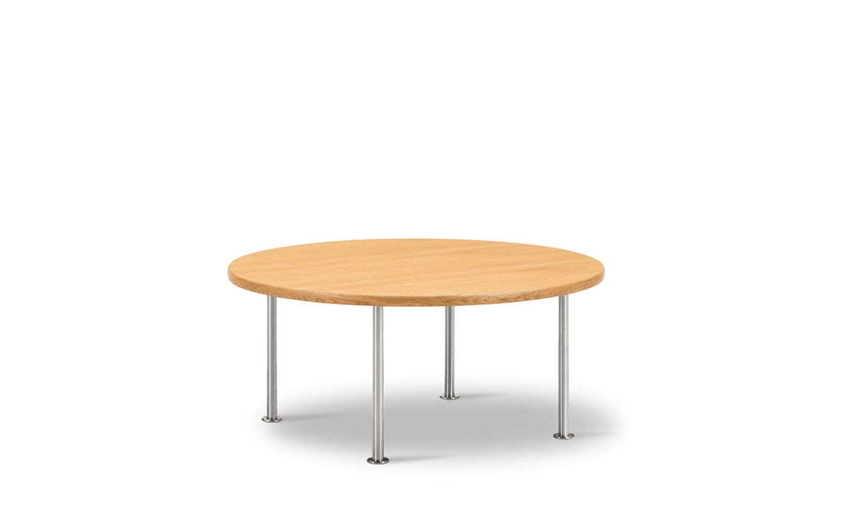 Fredericia Wegner Ox Table Ø80 cm. Velg understell og treverk