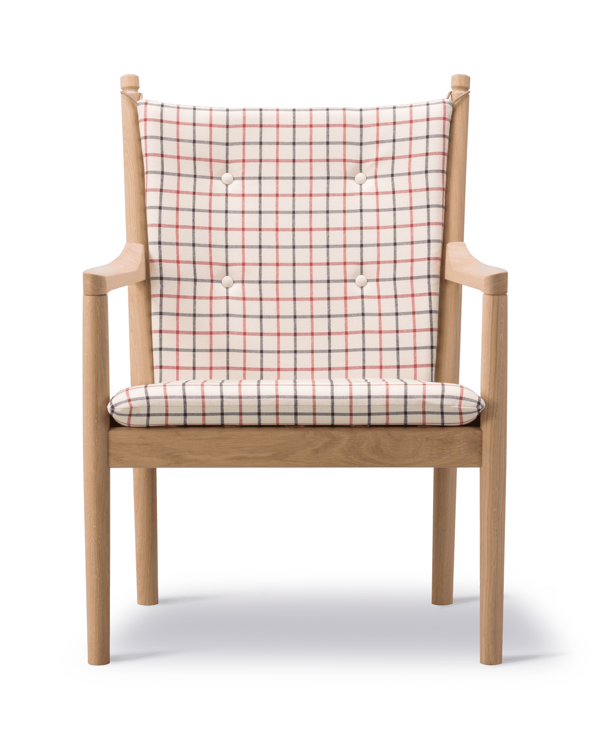 Fredericia Wegner 1788 Lounge Chair lenestol. Velg tekstil og treverk.