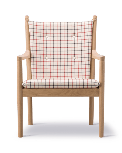Fredericia Wegner 1788 Lounge Chair lenestol. Velg tekstil og treverk.