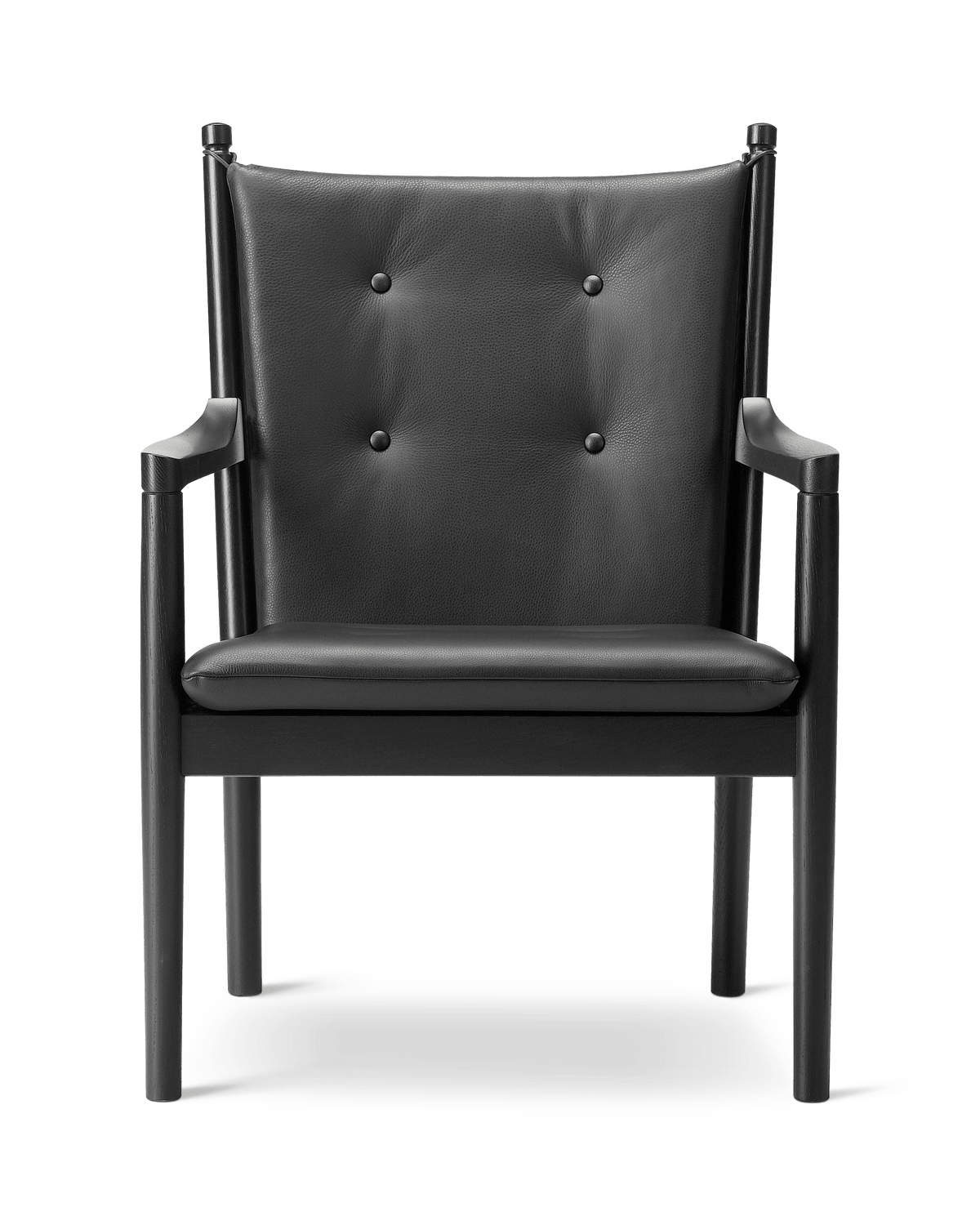 Fredericia Wegner 1788 Lounge Chair lenestol. Velg tekstil og treverk