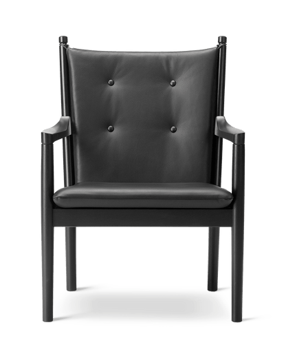 Fredericia Wegner 1788 Lounge Chair lenestol. Velg tekstil og treverk