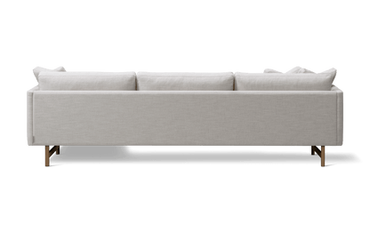 Fredericia Calmo Chaise Sofa 250 cm, 3-seter, chaiselong høyre eller venstre. Velg tekstil og ben
