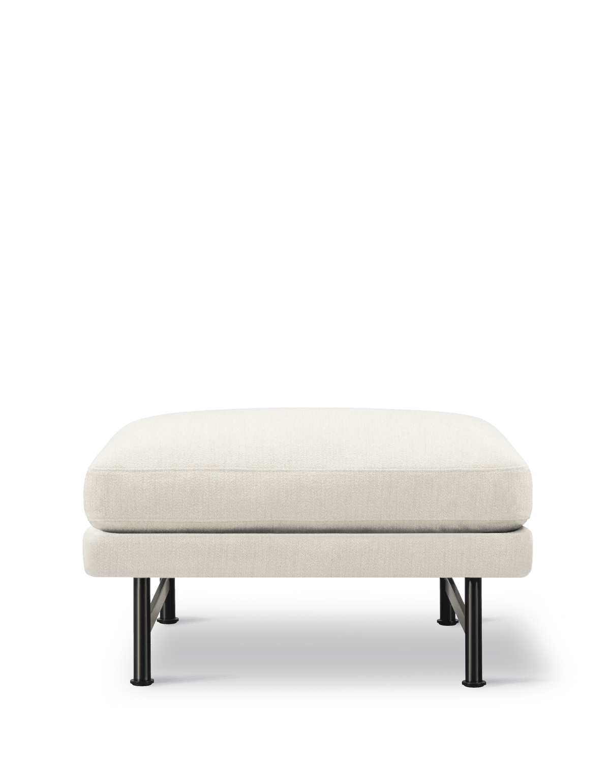 Fredericia Calmo Ottoman 80 × 65 cm. Velg tekstil og ben
