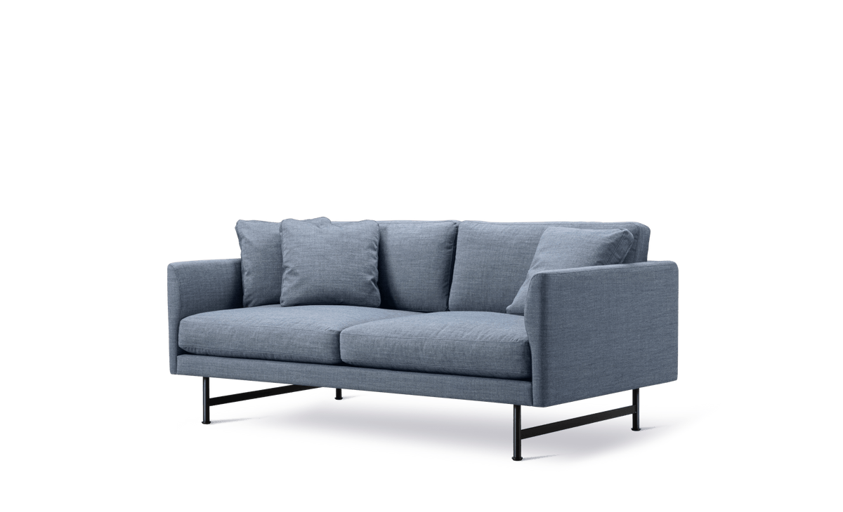 Fredericia Calmo Sofa 170 cm, 2-seter. Velg tekstil og ben