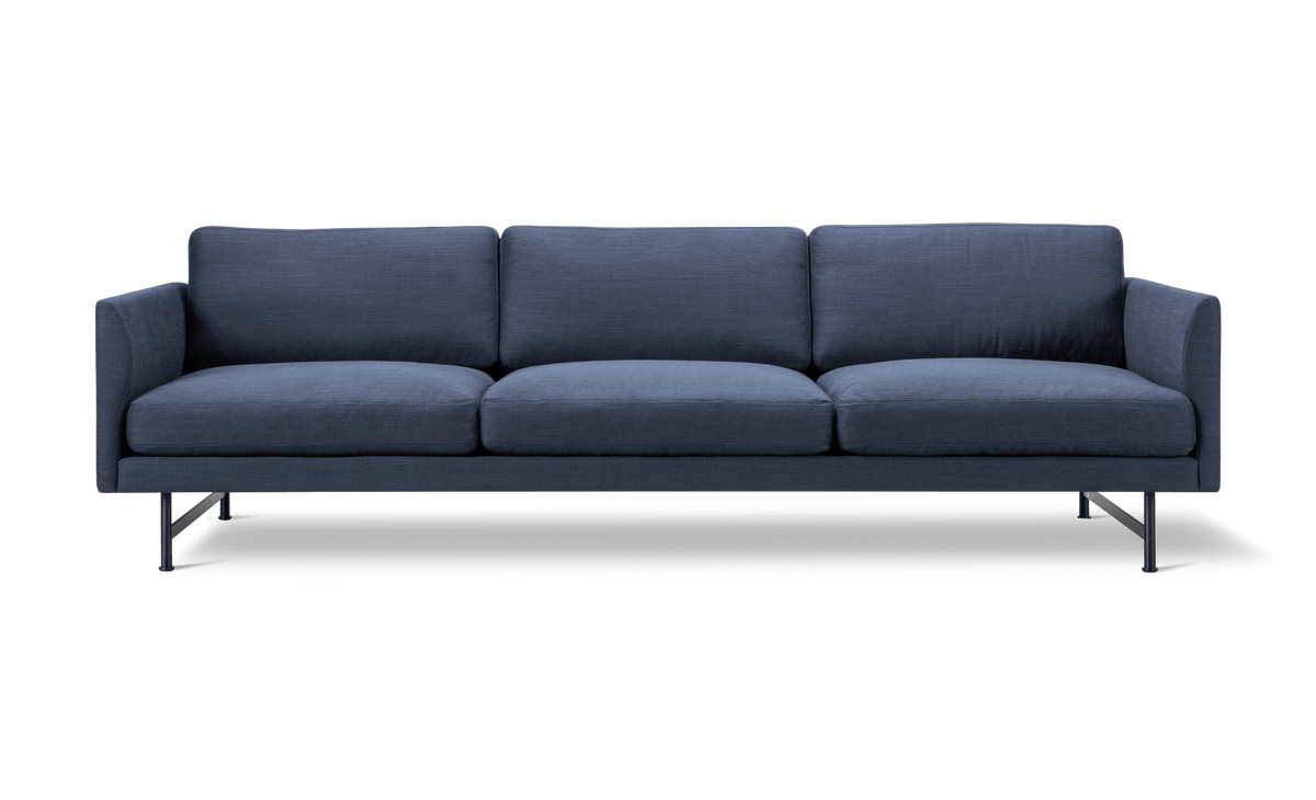 Fredericia Calmo Sofa 250 cm, 3-seter. Velg tekstil og ben