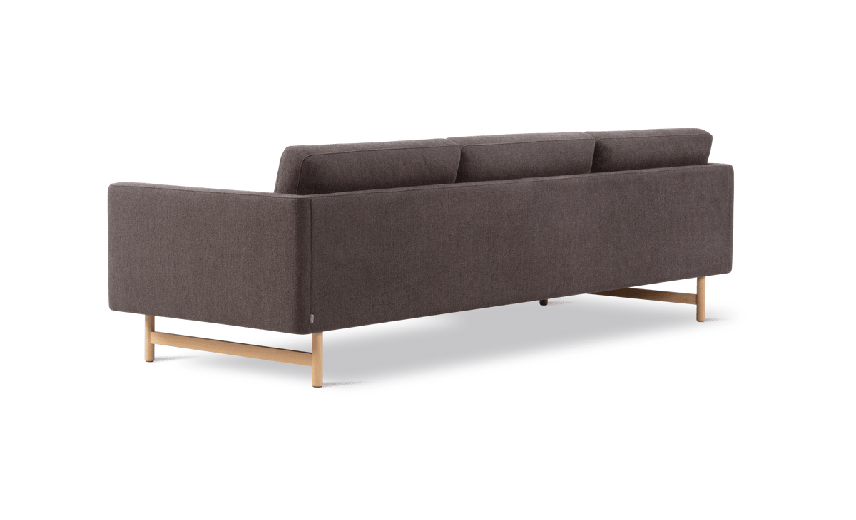 Fredericia Calmo Chaise Sofa 250 cm, 3-seter, chaiselong høyre eller venstre. Velg tekstil og ben